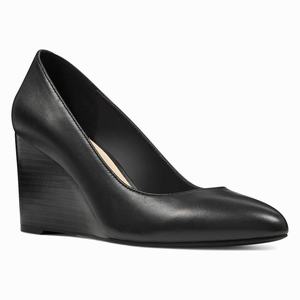 Nine West Jazzin Almond Toe Pumps - Black - Ireland (FD8567390)